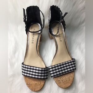 Rampage cork Wedges Size10.